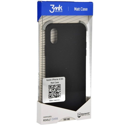 3mk - Matt Case - iPhone Xs - Czarne - 02.jpg
