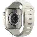 Pasek do zegarka Nomad Tempo Band do Apple Watch 42 / 41 / 40 / 38 mm, beżowe
