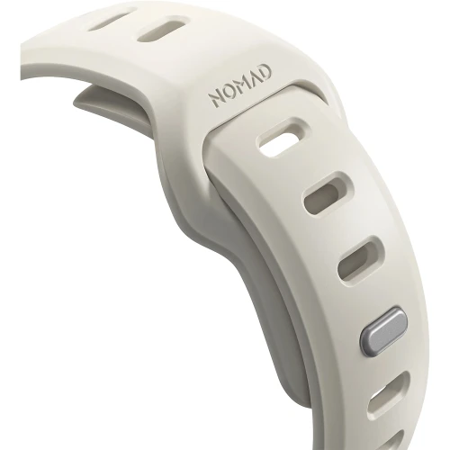 Pasek do zegarka Nomad Tempo Band do Apple Watch 42 / 41 / 40 / 38 mm, beżowe
