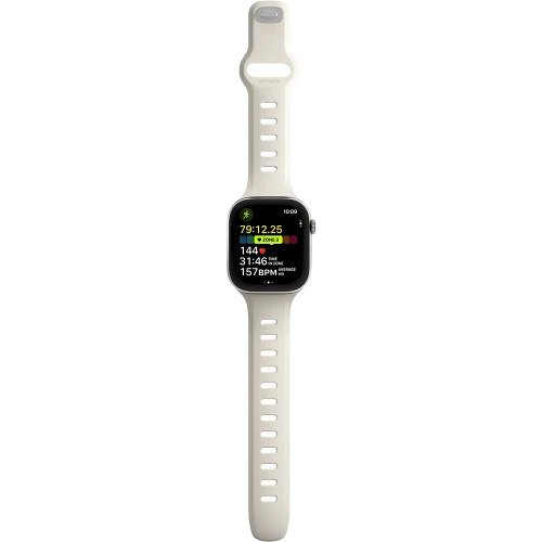 Pasek do zegarka Nomad Tempo Band do Apple Watch 42 / 41 / 40 / 38 mm, beżowe