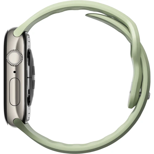 Pasek do zegarka Nomad Tempo Band do Apple Watch 42 / 41 / 40 / 38 mm, jasnozielone