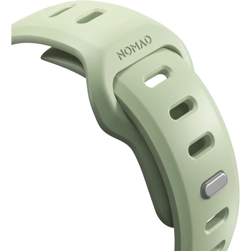 Pasek do zegarka Nomad Tempo Band do Apple Watch 42 / 41 / 40 / 38 mm, jasnozielone