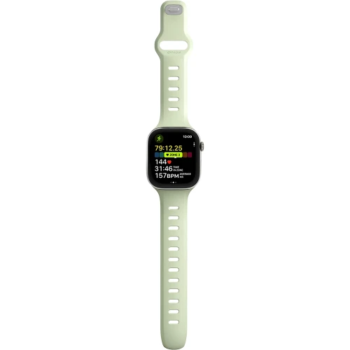 Pasek do zegarka Nomad Tempo Band do Apple Watch 42 / 41 / 40 / 38 mm, jasnozielone