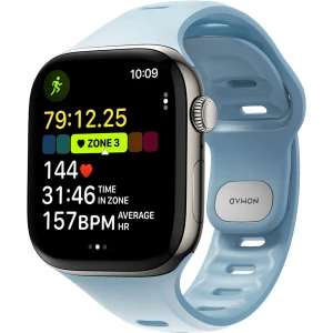 Pasek do zegarka Nomad Tempo Band do Apple Watch 42 / 41 / 40 / 38 mm, jasnoniebieskie