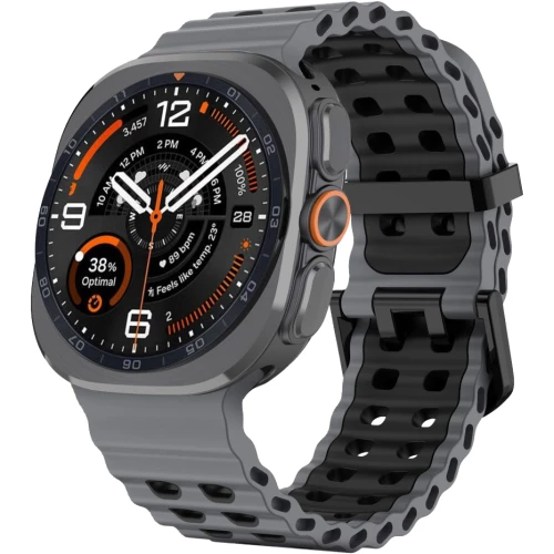 Pasek Tech-Protect Iconband Pro do Galaxy Watch Ultra 2 / Ultra, szaro-czarne