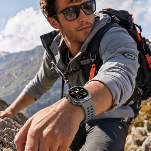 Pasek Tech-Protect Iconband Pro do Galaxy Watch Ultra 2 / Ultra, szaro-czarne