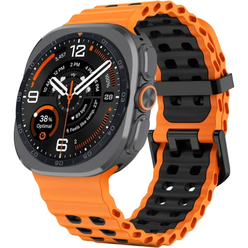 Pasek Tech-Protect Iconband Pro do Galaxy Watch Ultra 2 / Ultra, pomarańczowo-czarne