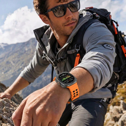 Pasek Tech-Protect Iconband Pro do Galaxy Watch Ultra 2 / Ultra, pomarańczowo-czarne