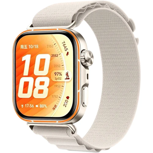 Pasek nylonowy Tech-Protect Nylon Pro do Huawei Watch Fit 5 Pro /5/4 Pro/4/3, beżowe