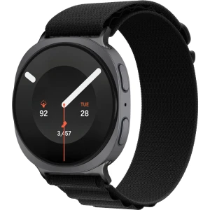 Pasek nylonowy Tech-Protect Nylon Pro do Galaxy Watch 9 40 mm / 44 mm / 8 40 mm / 44 mm / 8 Classic 46 mm, czarne