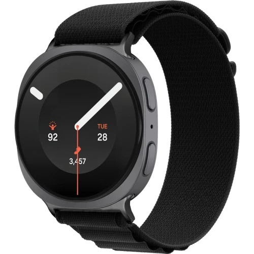 Pasek nylonowy Tech-Protect Nylon Pro do Galaxy Watch 9 40 mm / 44 mm / 8 40 mm / 44 mm / 8 Classic 46 mm, czarne