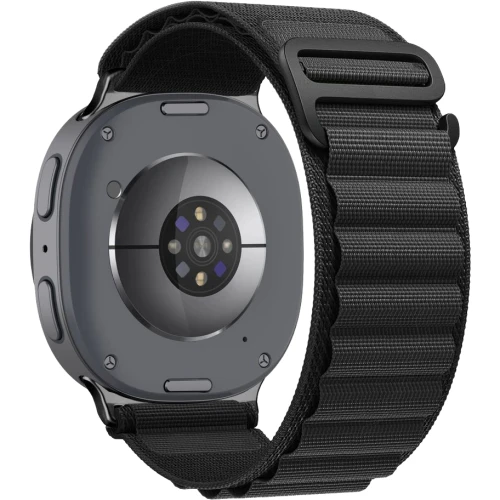 Pasek nylonowy Tech-Protect Nylon Pro do Galaxy Watch 9 40 mm / 44 mm / 8 40 mm / 44 mm / 8 Classic 46 mm, czarne