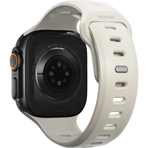 Pasek do zegarka Nomad Tempo Band do Apple Watch Ultra 3 / 2 / 1 (49mm), beżowe