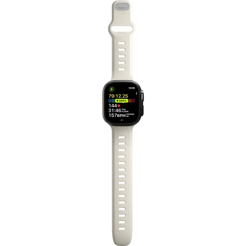 Pasek do zegarka Nomad Tempo Band do Apple Watch Ultra 3 / 2 / 1 (49mm), beżowe