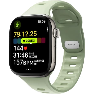 Pasek do zegarka Nomad Tempo Band do Apple Watch 46 / 45 / 44 mm, jasnozielone