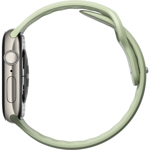 Pasek do zegarka Nomad Tempo Band do Apple Watch 46 / 45 / 44 mm, jasnozielone