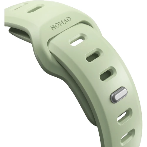 Pasek do zegarka Nomad Tempo Band do Apple Watch 46 / 45 / 44 mm, jasnozielone