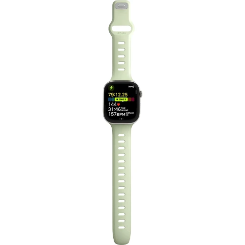 Pasek do zegarka Nomad Tempo Band do Apple Watch 46 / 45 / 44 mm, jasnozielone