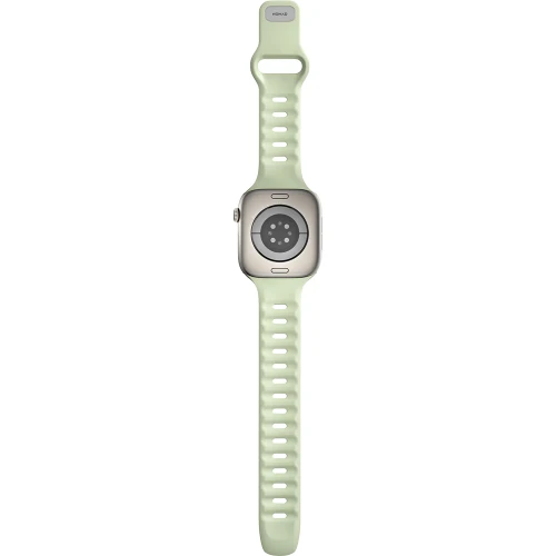 Pasek do zegarka Nomad Tempo Band do Apple Watch 46 / 45 / 44 mm, jasnozielone