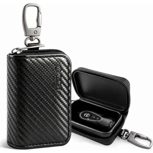 Etui Klatka Faradaya Tech-Protect KLR300 Pouch Keyless RFID Signal Blocker Case, carbon