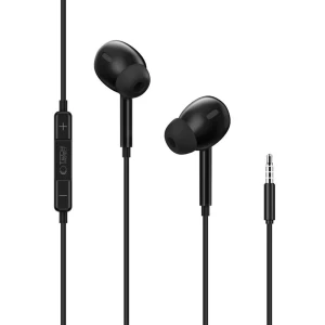 Słuchawki przewodowe douszne Tech-Protect UltraBoost Core G3, Mini Jack 3.5mm, 1,2m, czarne