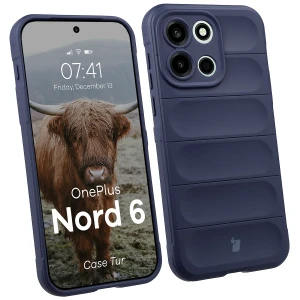 Pancerne etui Bizon Case Tur do OnePlus Nord 6, granatowe