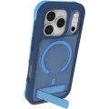 Etui z podstawką Zagg Rainier Snap Kickstand do MagSafe do iPhone 17 Pro Max, przezroczysto-granatowe