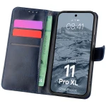 Etui z klapką Bizon Case Pocket do Google Pixel 11 Pro XL, granatowe