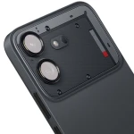 Szkło na aparat Bizon Glass Snap Lens do Nothing Phone (4b), 1 zestaw, czarna ramka