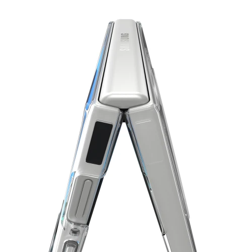 Etui Spigen Air Skin Mag do MagSafe do Galaxy Z Flip8, przezroczysto-białe