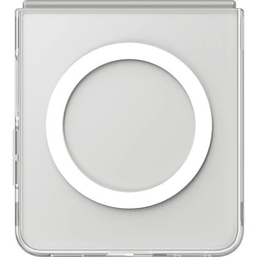 Etui Spigen Air Skin Mag do MagSafe do Galaxy Z Flip8, przezroczysto-białe
