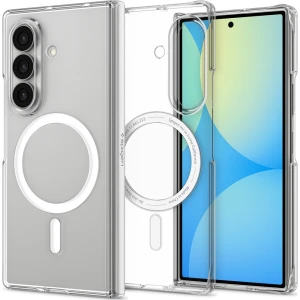 Etui Spigen Air Skin Zero Mag do MagSafe do Galaxy Z Fold8, przezroczysto-białe