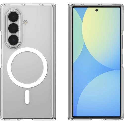 Etui Spigen Air Skin Zero Mag do MagSafe do Galaxy Z Fold8, przezroczysto-białe