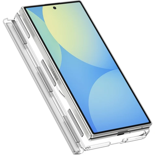 Etui Spigen Air Skin Zero Mag do MagSafe do Galaxy Z Fold8, przezroczysto-białe
