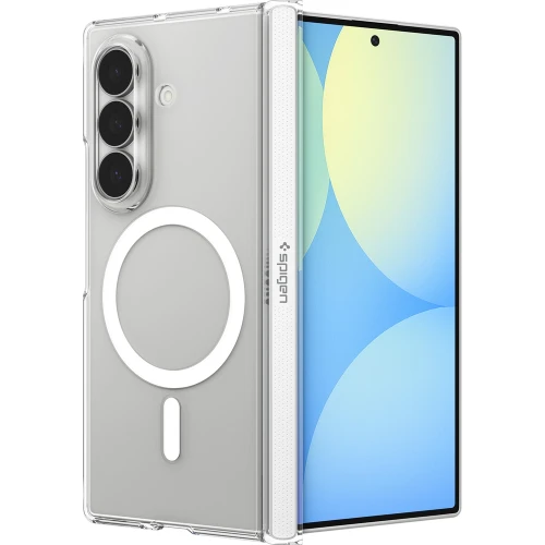 Etui Spigen Air Skin Zero Mag do MagSafe do Galaxy Z Fold8, przezroczysto-białe