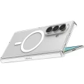 Etui Spigen Air Skin Zero Mag do MagSafe do Galaxy Z Fold8, przezroczysto-białe