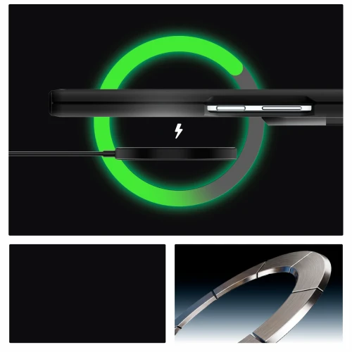 Etui Spigen Tough Armor Pro Mag do MagSafe do Galaxy Z Fold8 Ultra, czarne