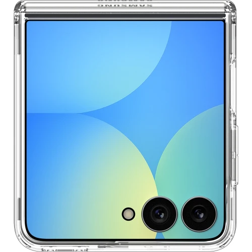 Etui Spigen Ultra Hybrid Pro Mag do MagSafe do Galaxy Z Flip8, przezroczysto-białe
