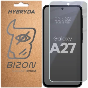 Prywatyzujące szkło hybrydowe Bizon Hybrid Shadow do Galaxy A27 5G, matowe
