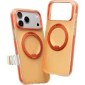 Etui Torras Ostand O3 Hue do MagSafe do iPhone 17 Pro, półprzezroczysto-pomarańczowe