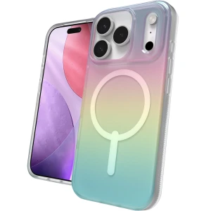 Etui Zagg Milan Snap do MagSafe do iPhone 17 Pro, półprzezroczysto-wielokolorowe