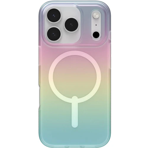Etui Zagg Milan Snap do MagSafe do iPhone 17 Pro, półprzezroczysto-wielokolorowe