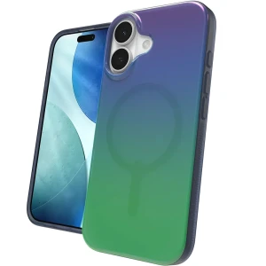 Etui Zagg Milan Snap do MagSafe do iPhone 17, półprzezroczysto-wielokolorowe