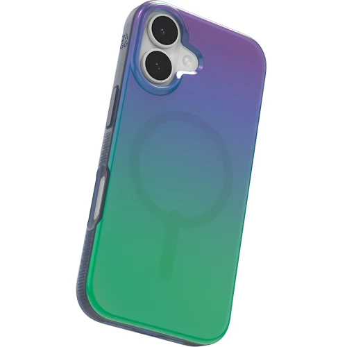 Etui Zagg Milan Snap do MagSafe do iPhone 17, półprzezroczysto-wielokolorowe