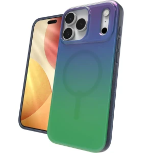 Etui Zagg Milan Snap do MagSafe do iPhone 17 Pro Max, półprzezroczysto-wielokolorowe