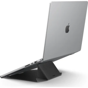 Podstawka, stojak pod laptop Spigen Slim Fold LD201-S9, czarna