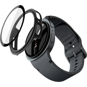 Etui + szkło Spigen Thin Fit 360 do Galaxy Watch 9 / 8 (40 mm), czarne
