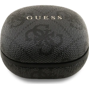 Bezprzewodowe słuchawki douszne Guess TWS 4G Classic Metal Logo, Bluetooth 5.4, Black
