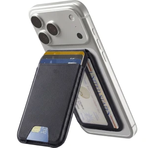 Portfel na karty z podstawką i blokadą RFID ESR Magnetic Wallet Stand do MagSafe, czarny