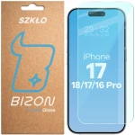 Szkło hartowane Bizon Glass Clear do iPhone 18 Pro / 17 Pro / 17 / 16 Pro